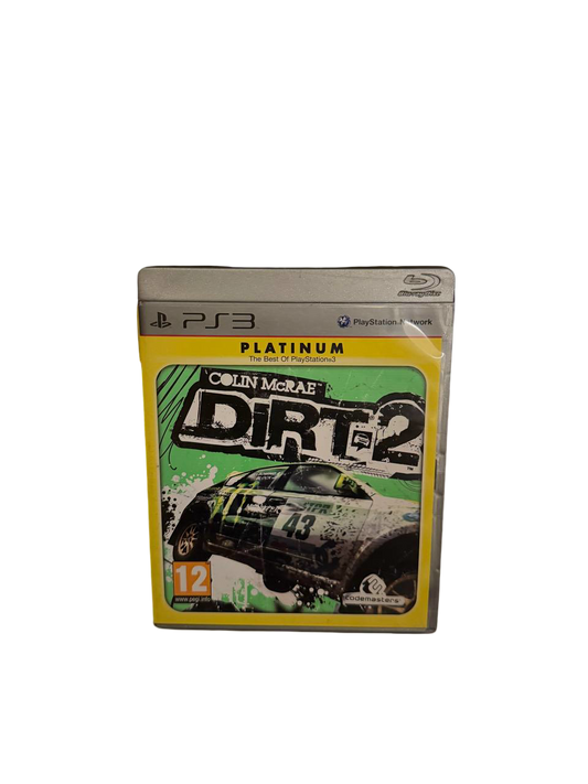 Colin McRae DiRT 2 PS3 Platinum Steelbook - Front Cover