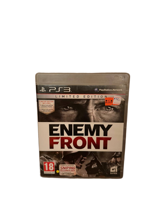 Enemy Front Limited Edition PS3 - Front Cover