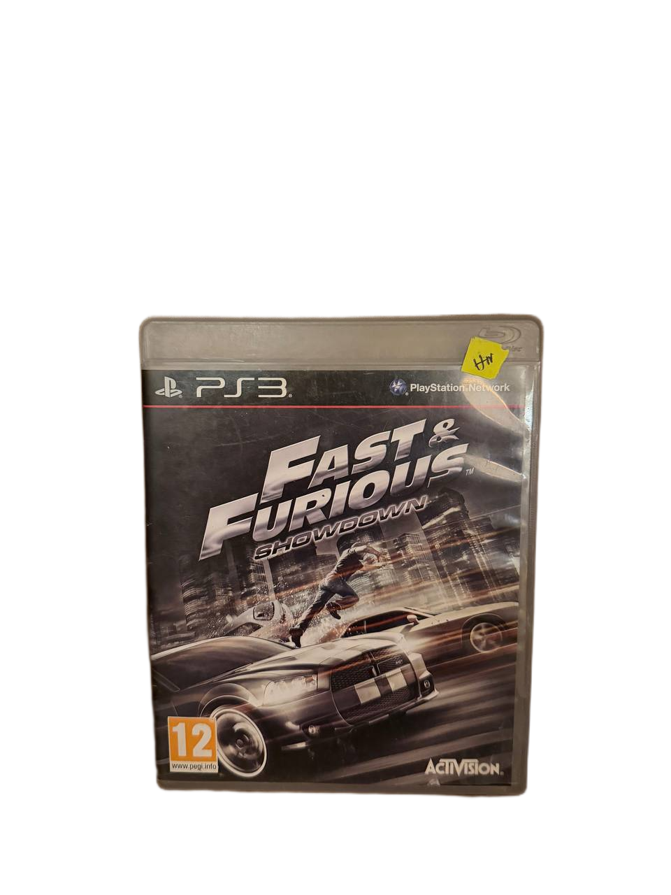 Fast and Furious Showdown PS3 - Front Cover