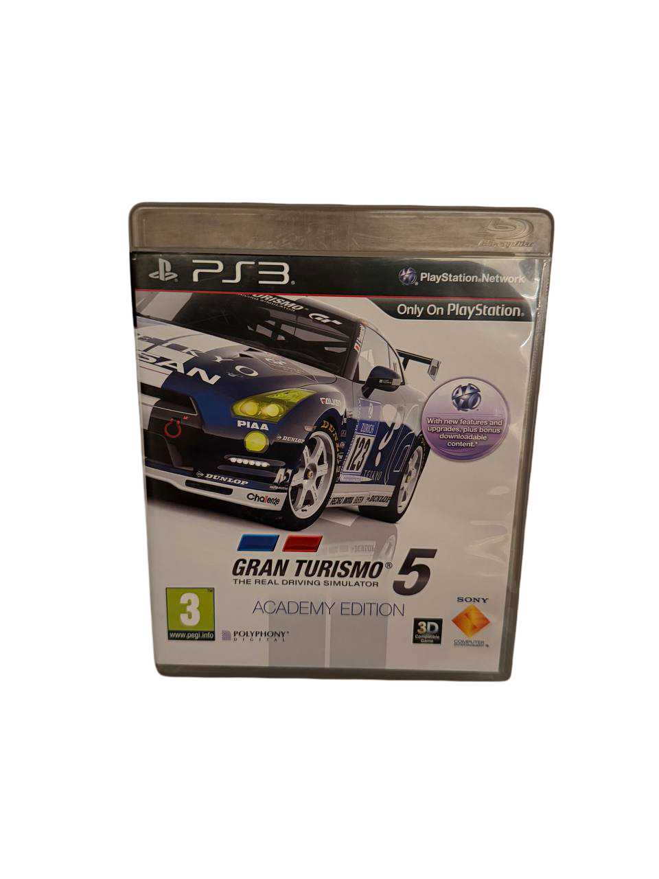 Gran Turismo 5 Academy Edition PS3 - Front Cover
