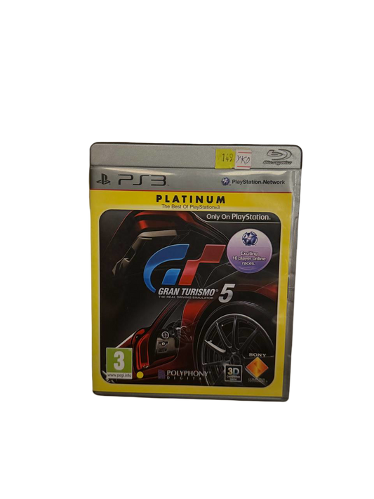 Gran Turismo 5 Platinum Edition PS3 - Front Cover