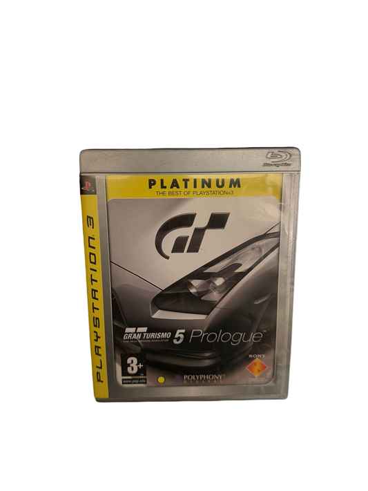 Gran Turismo 5 Prologue Platinum Edition PS3 - Front Cover