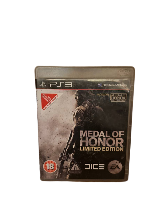 Medal of Honor Limited Edition PS3 - Front Cover