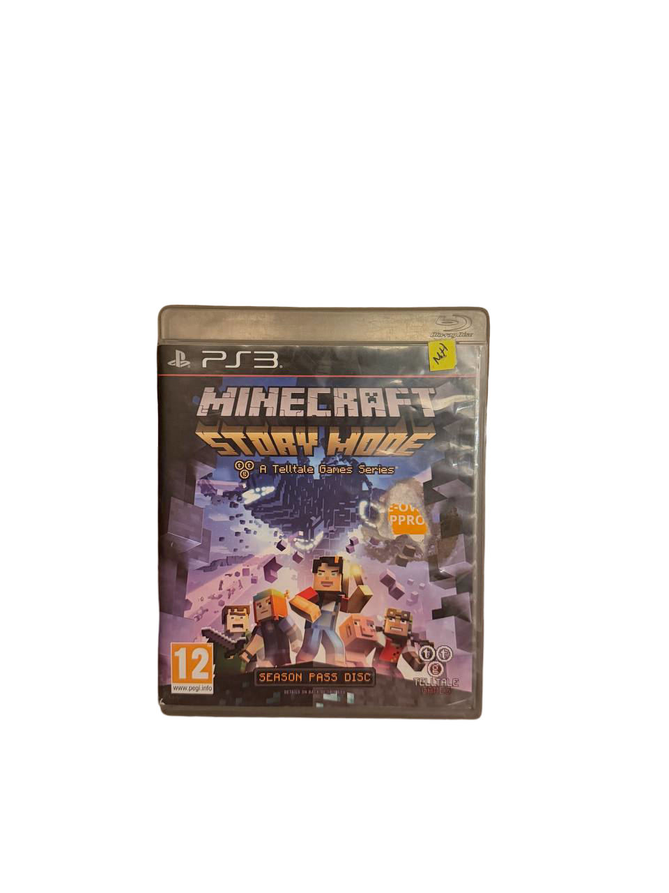 Minecraft Story Mode PS3 - Front Cover