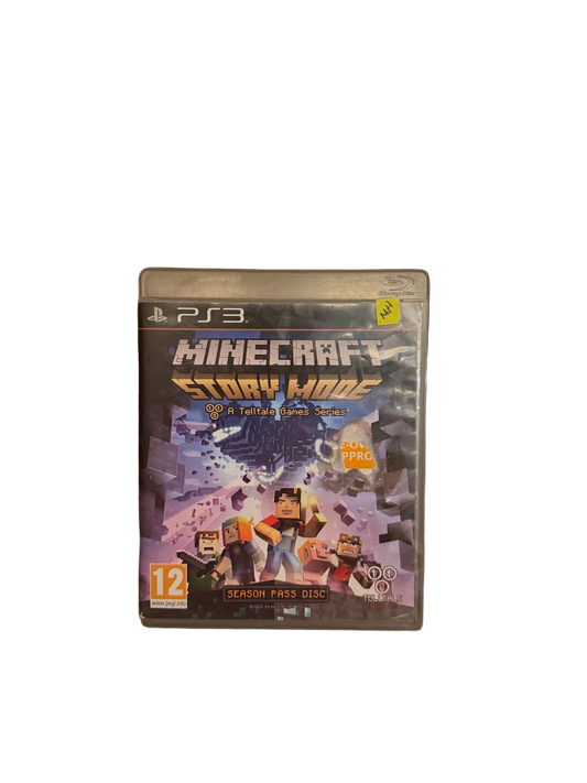 Minecraft Story Mode PS3 - Front Cover