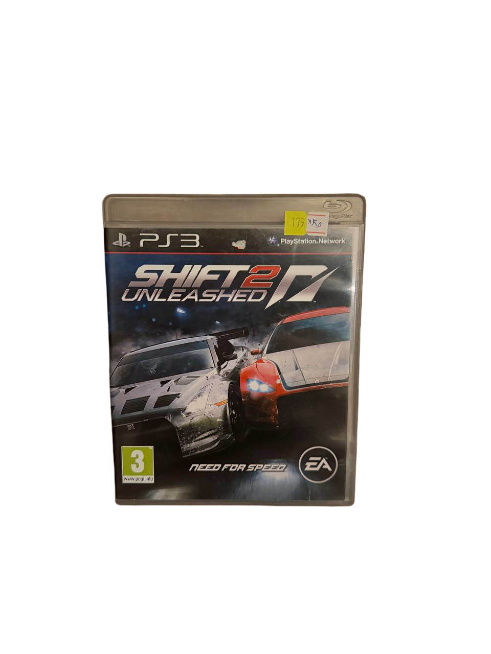 Need for Speed Shift 2 Unleashed PS3 - Front Cover