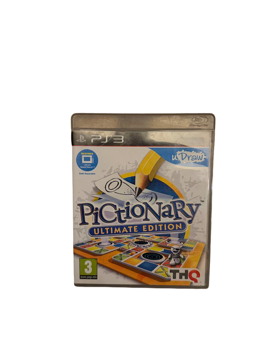 Pictionary Ultimate Edition PS3 THQ - Front Cover