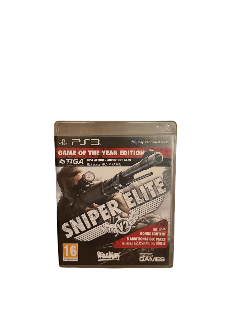 Sniper Elite V2 GOTY PS3 - Front Cover
