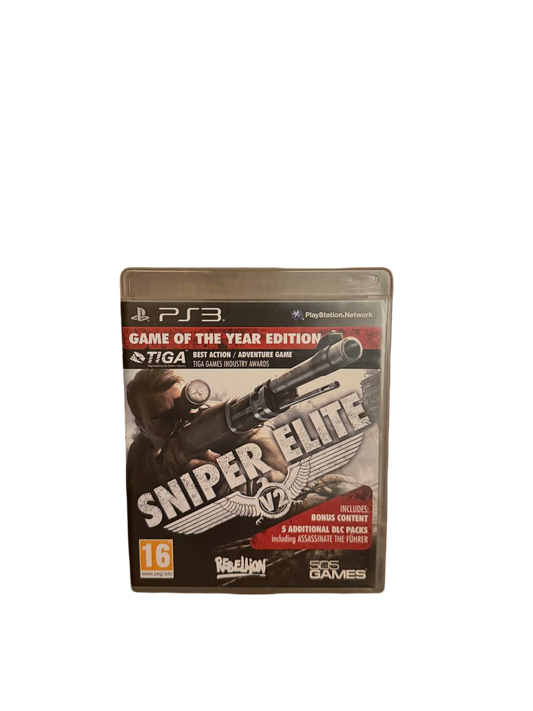 Sniper Elite V2 GOTY PS3 - Front Cover