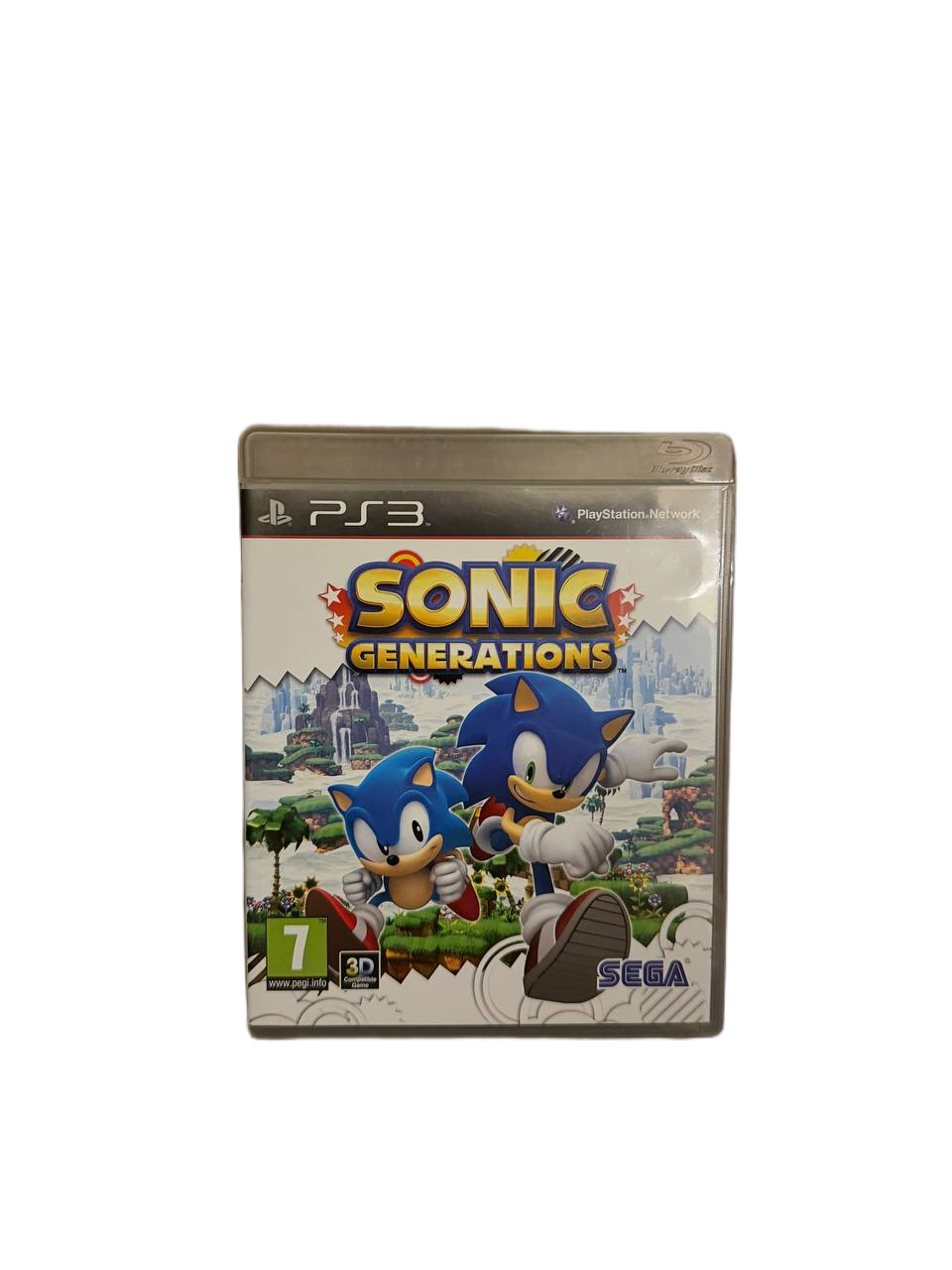 Sonic Generations PS3 Sega - Front Cover