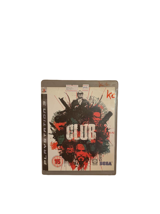 The Club PS3 Sega - Front Cover