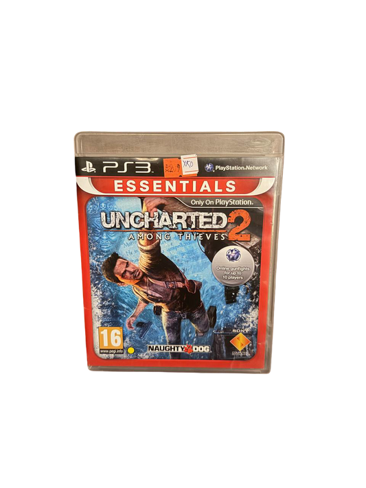Uncharted 2 Among Thieves Essentials PS3 - Front Cover
