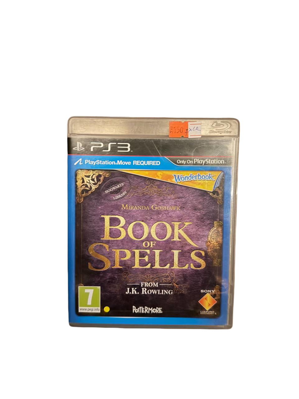 Wonderbook Book of Spells PS3 - Front Cover
