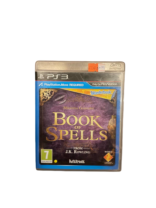 Wonderbook Book of Spells PS3 - Front Cover