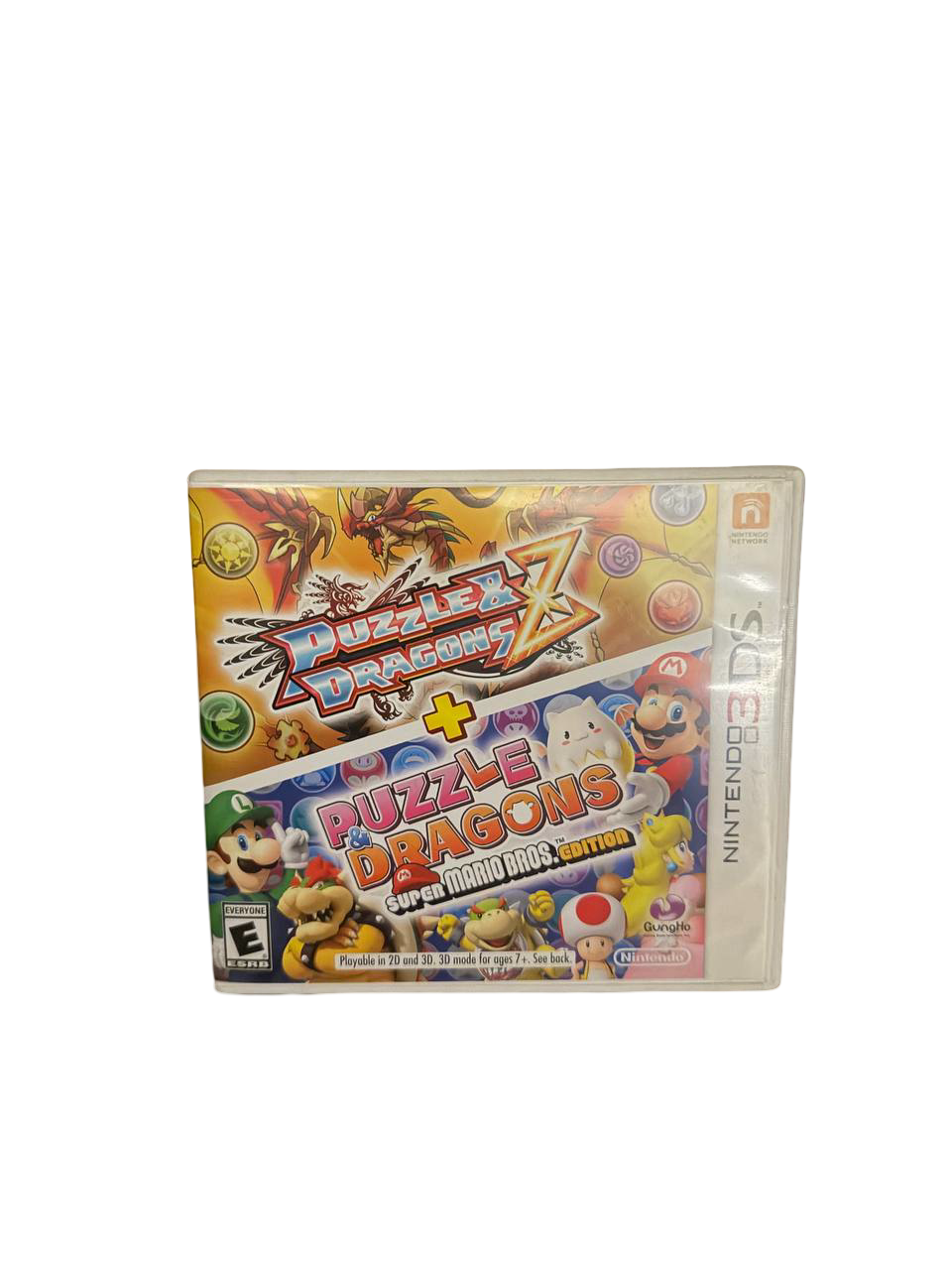 Puzzle & Dragons Z + Super Mario Bros Edition 3DS - Front Cover