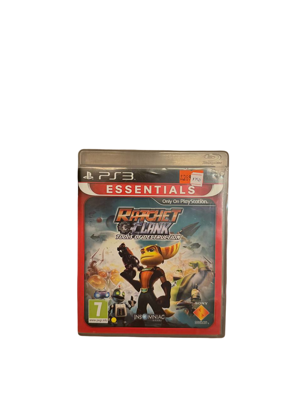 Ratchet & Clank Tools of Destruction Essentials PS3 - Front Cover