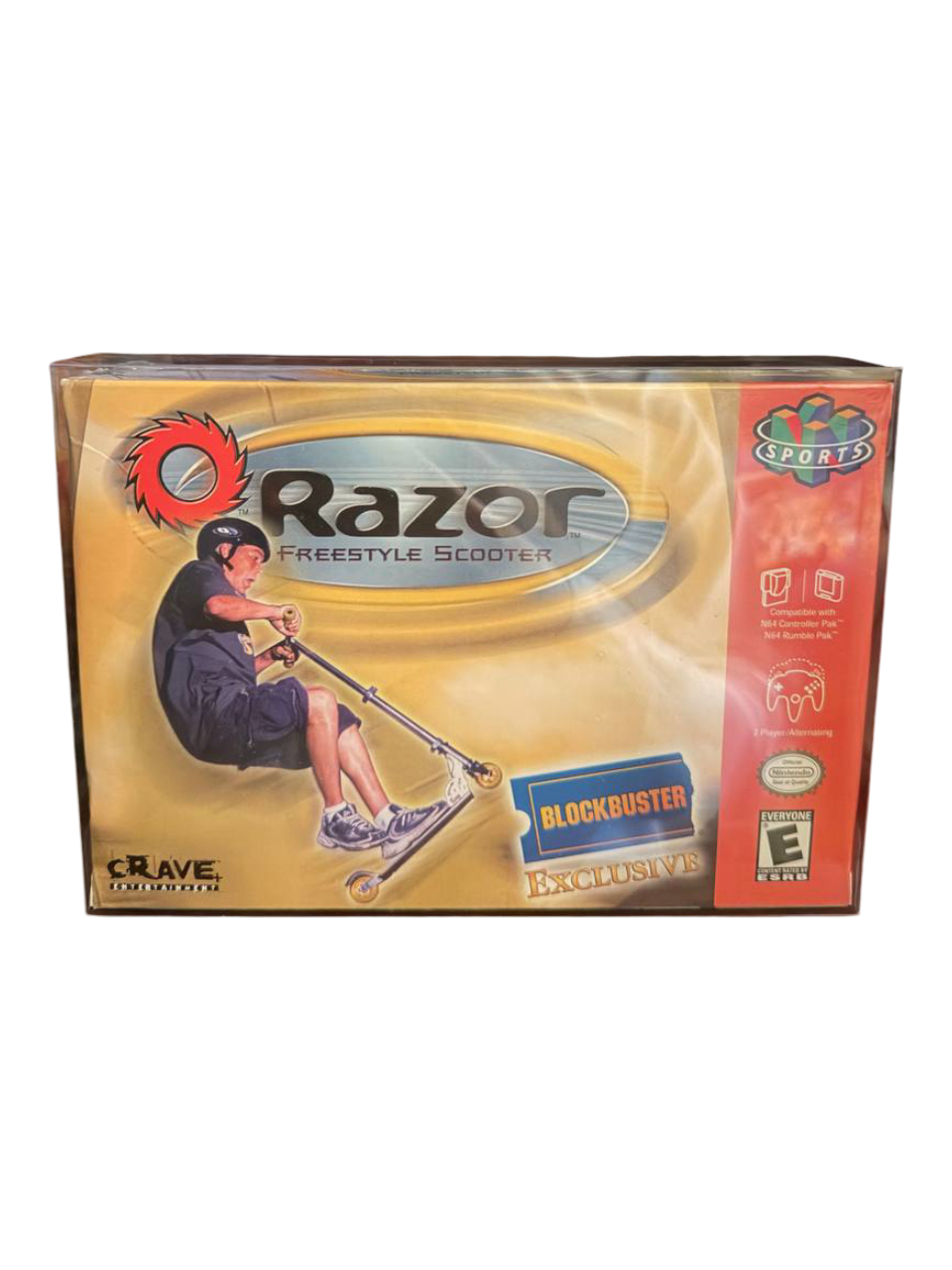 Razor Freestyle Scooter Nintendo 64 sealed