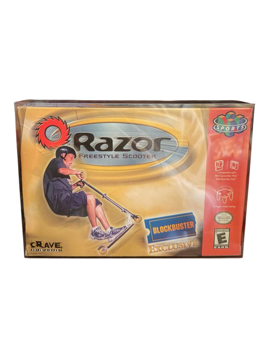 Razor Freestyle Scooter Nintendo 64 sealed