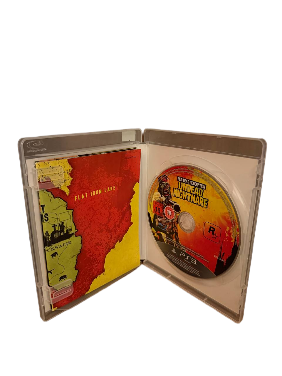Red Dead Redemption Undead Nightmare PS3 - Disc and Map