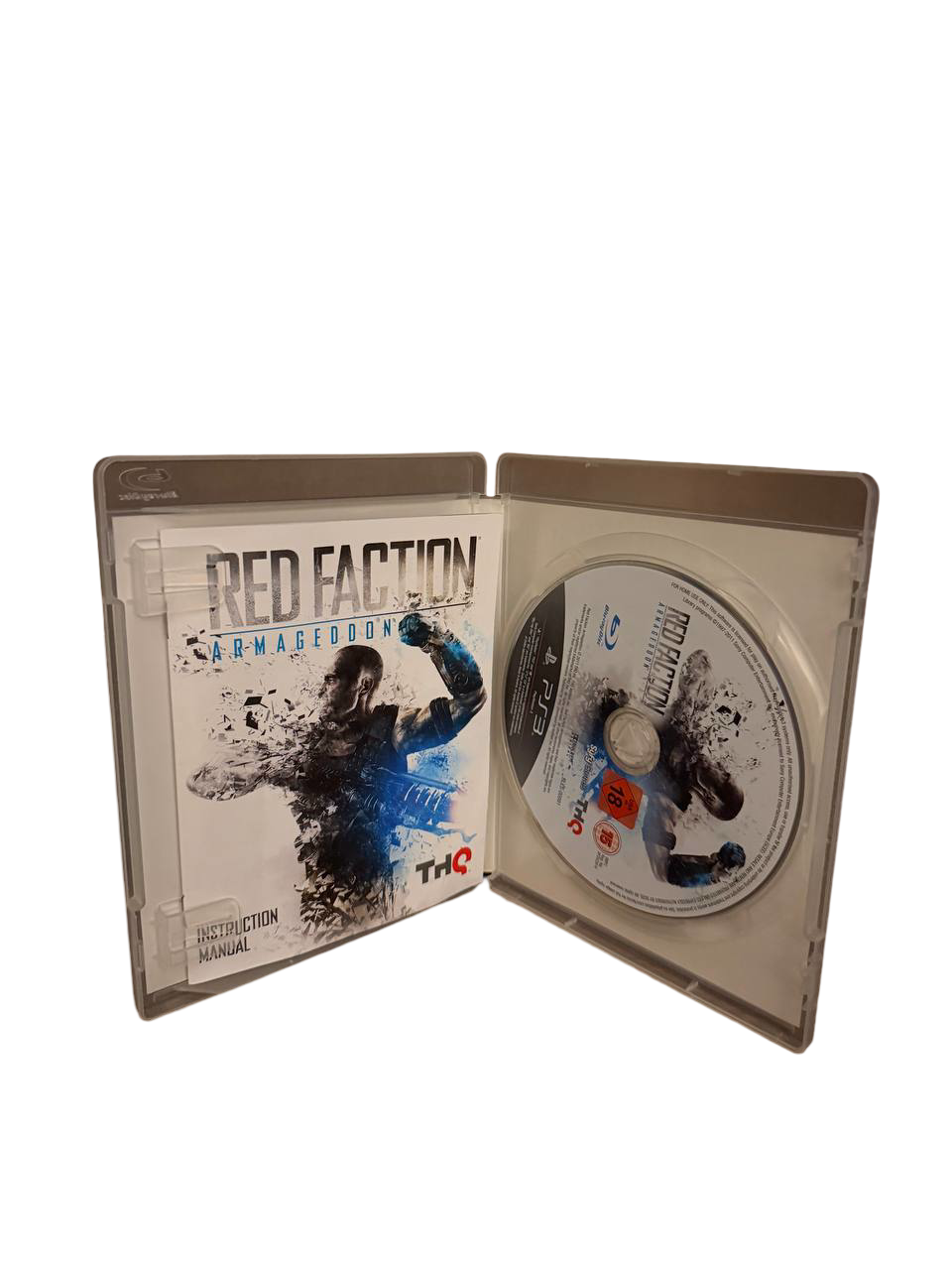 Red Faction Armageddon PS3 - Case Manual Disc