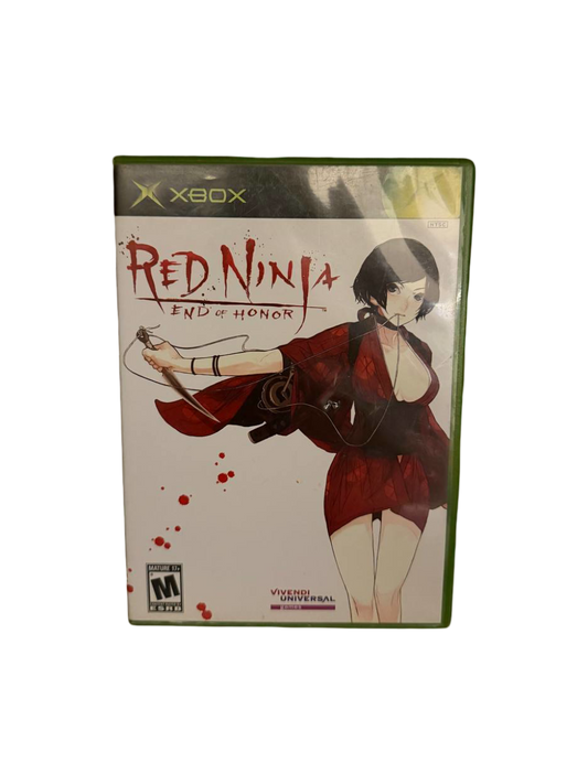 Red Ninja End of Honor Xbox NTSC CIB