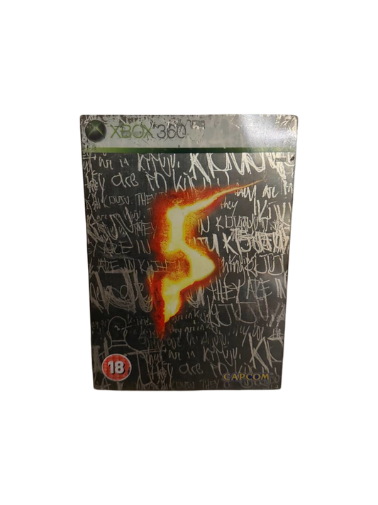 Resident Evil 5 Xbox 360 PAL CIB second copy