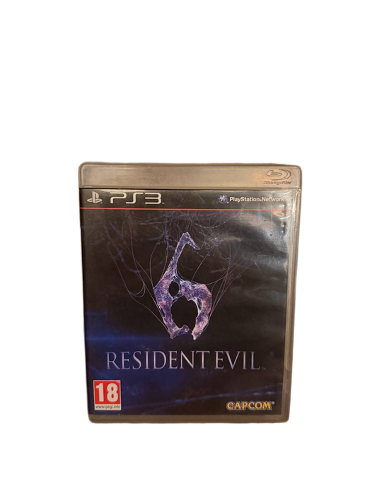 Resident Evil 6 PS3 - Front Cover