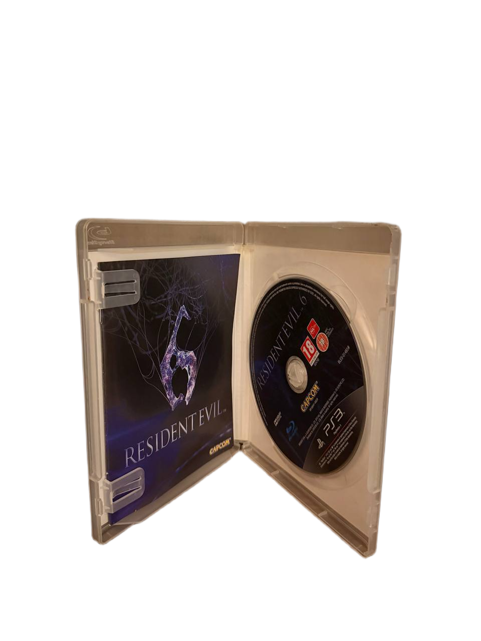 Resident Evil 6 PS3 - Disc and Case BLES-01465