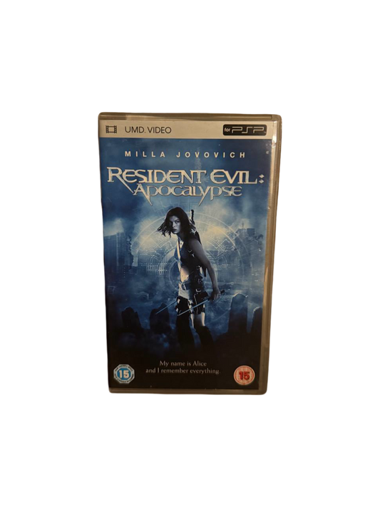 Resident Evil Apocalypse PSP UMD Video