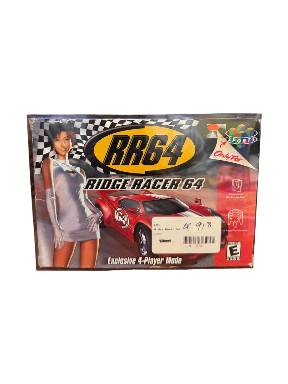 Ridge Racer 64 Nintendo 64 CIB