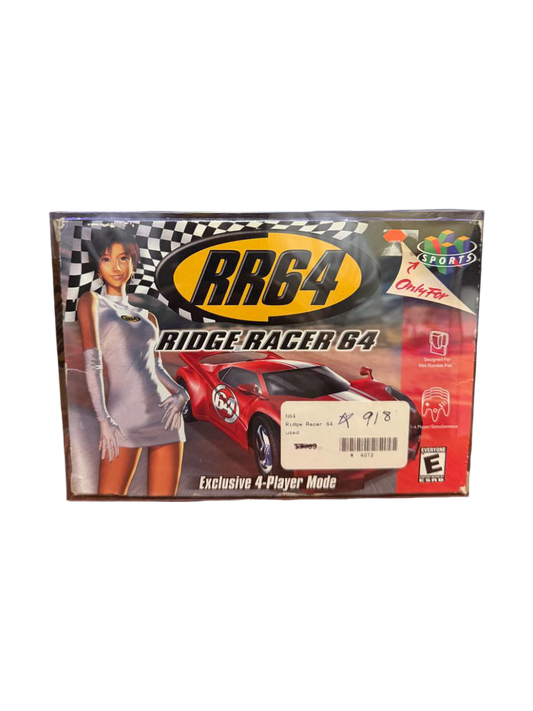 Ridge Racer 64 Nintendo 64 CIB