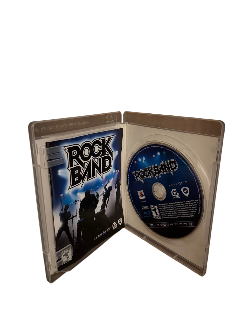 Rock Band PS3 - Disc and Manual