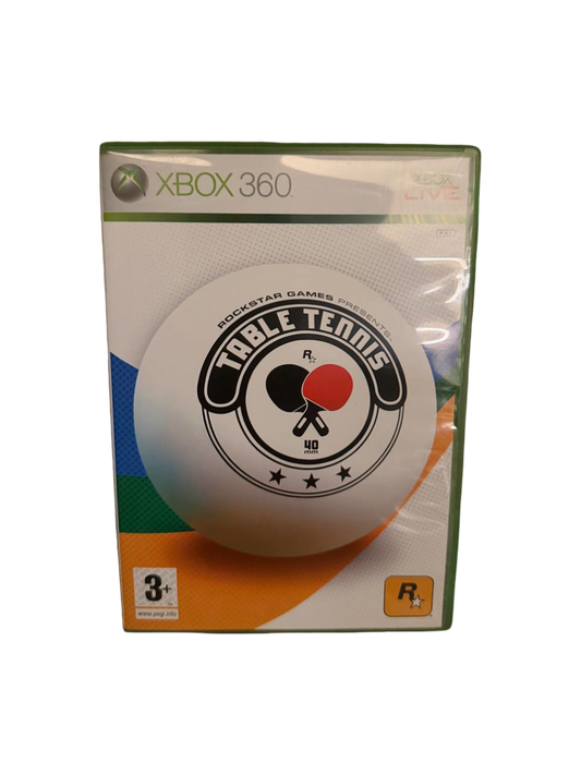 Rockstar Table Tennis Xbox 360 PAL Without Manual