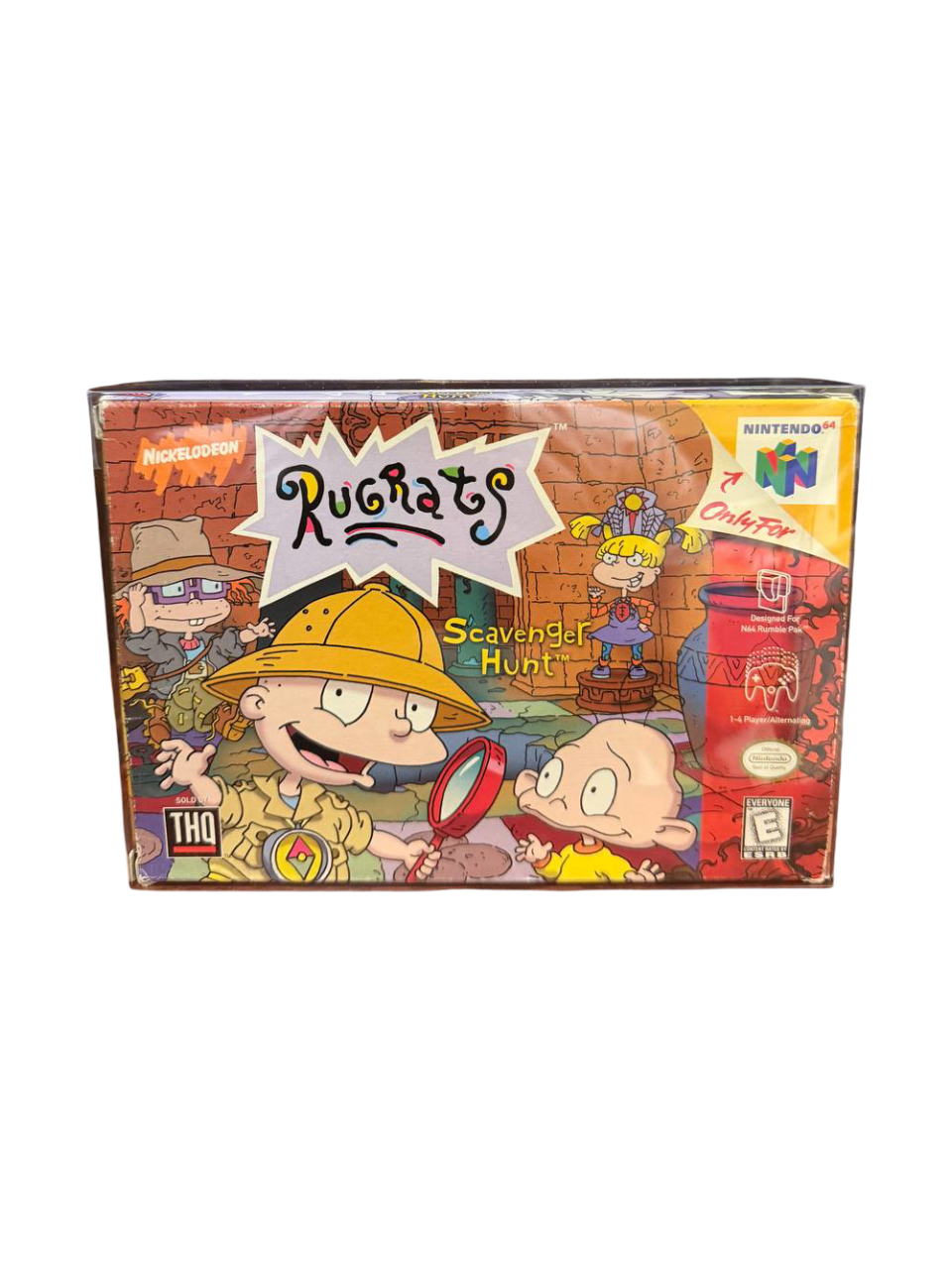 Rugrats Scavenger Hunt Nintendo 64 CIB
