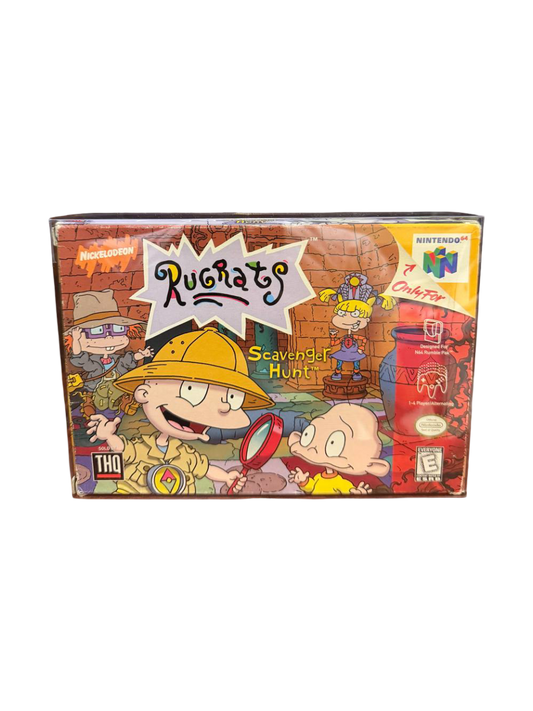 Rugrats Scavenger Hunt Nintendo 64 CIB