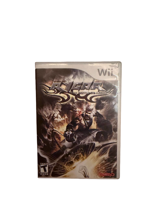Rygar The Battle of Argus Wii - Front Cover