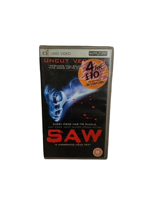 Saw Uncut PSP UMD Video
