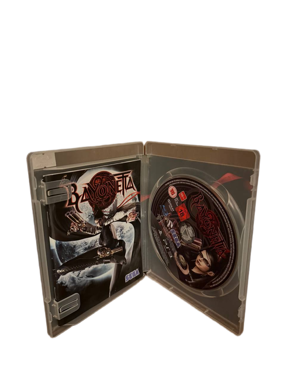 Bayonetta PS3 Sega - Disc and Manual