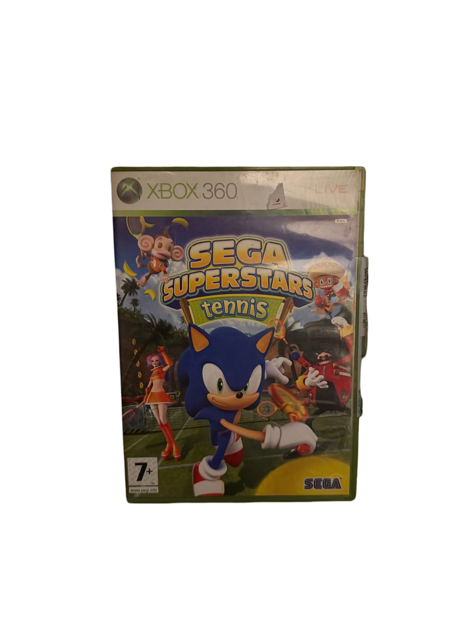Sega Superstars Tennis Xbox 360 - Front Cover