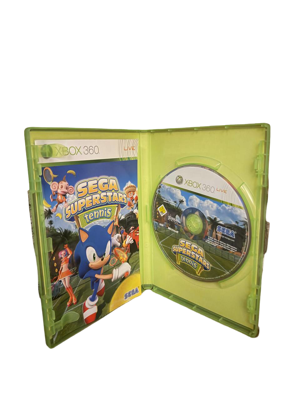 Sega Superstars Tennis Xbox 360 - Disc & Case