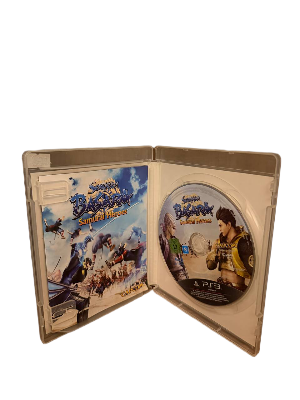 Sengoku Basara Samurai Heroes PS3 - Game Case