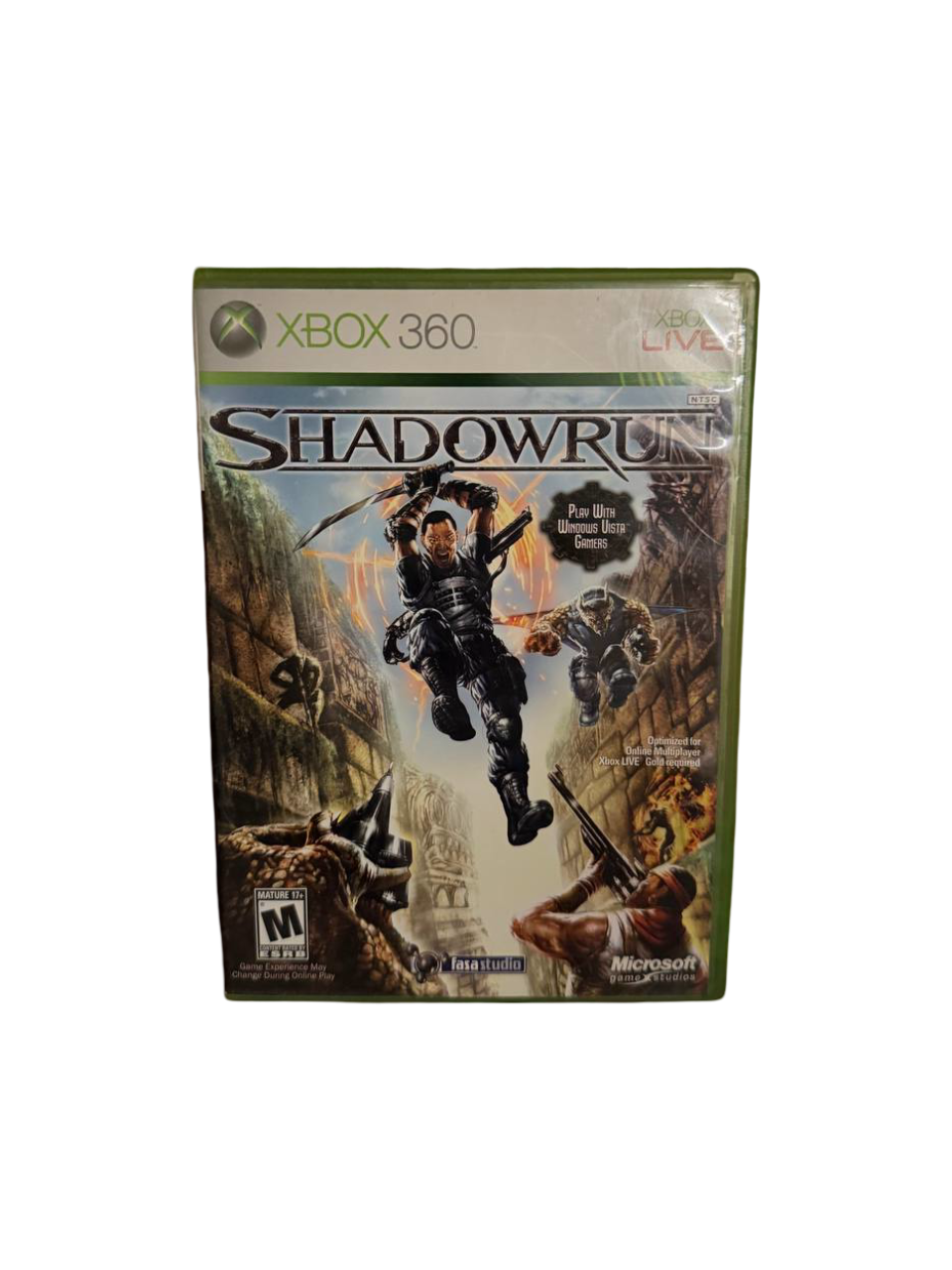 Shadowrun Xbox 360 NTSC CIB