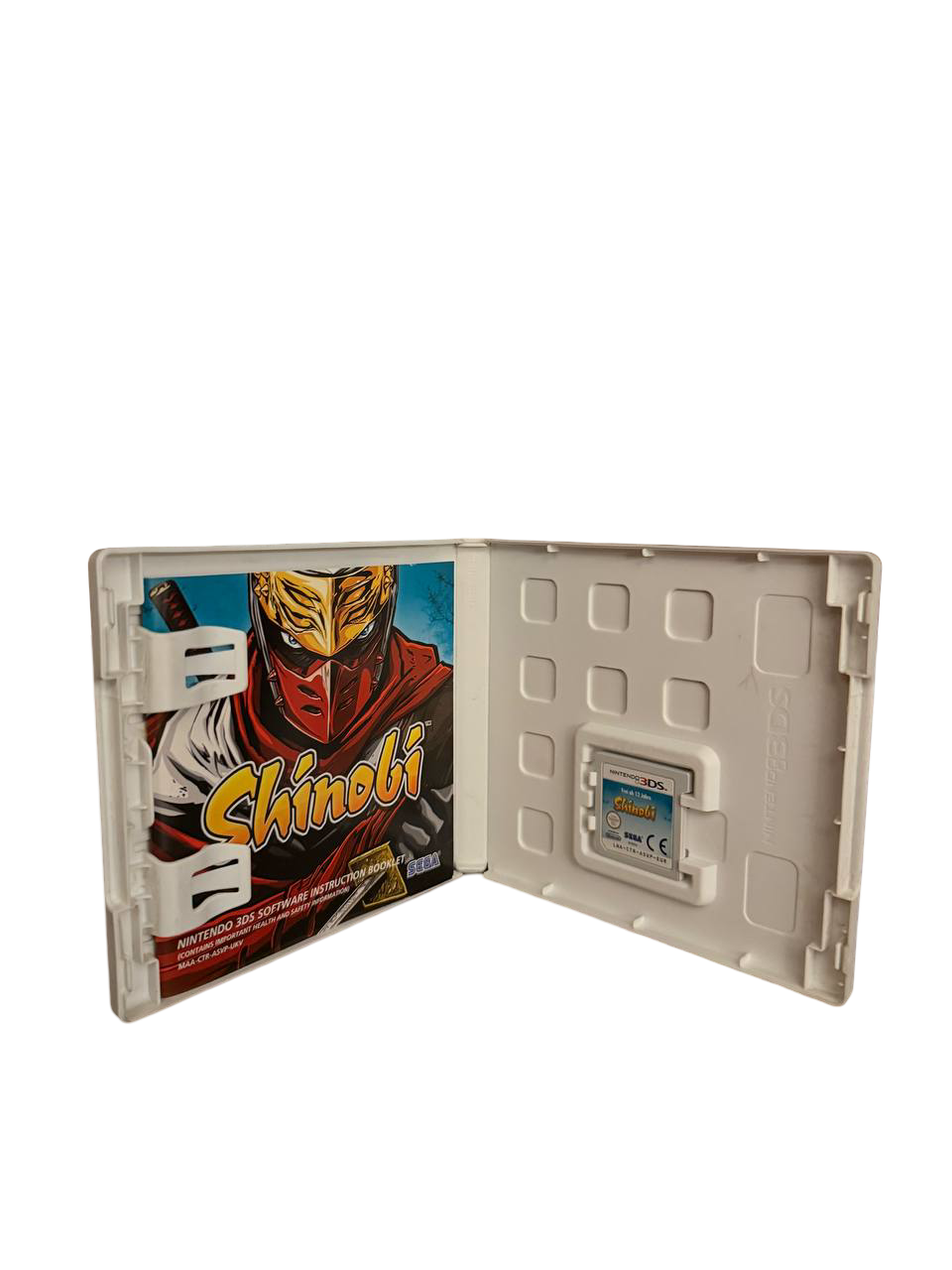 Shinobi 3DS - Case, Manual & Cartridge
