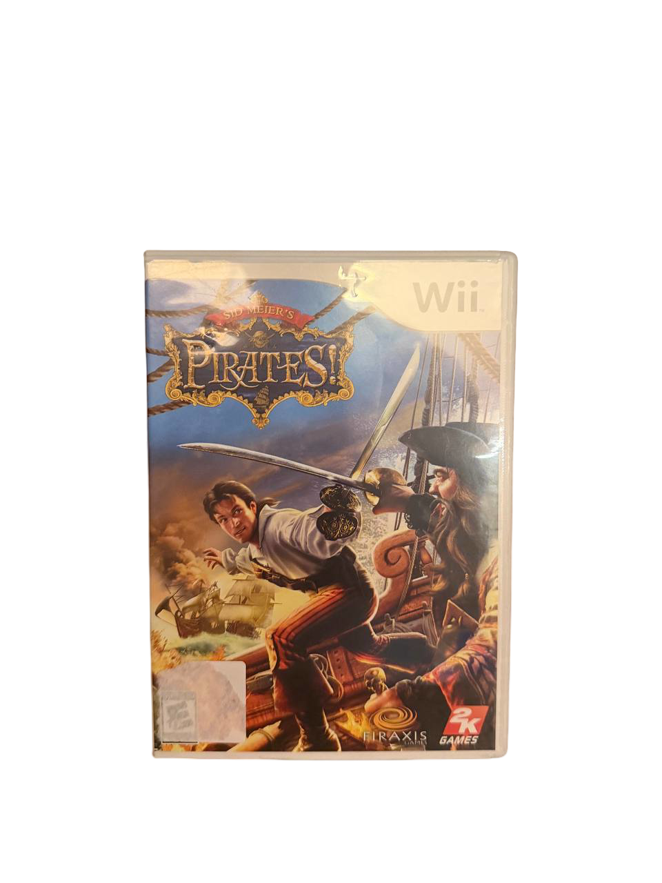 Sid Meier's Pirates! Wii - Front Cover