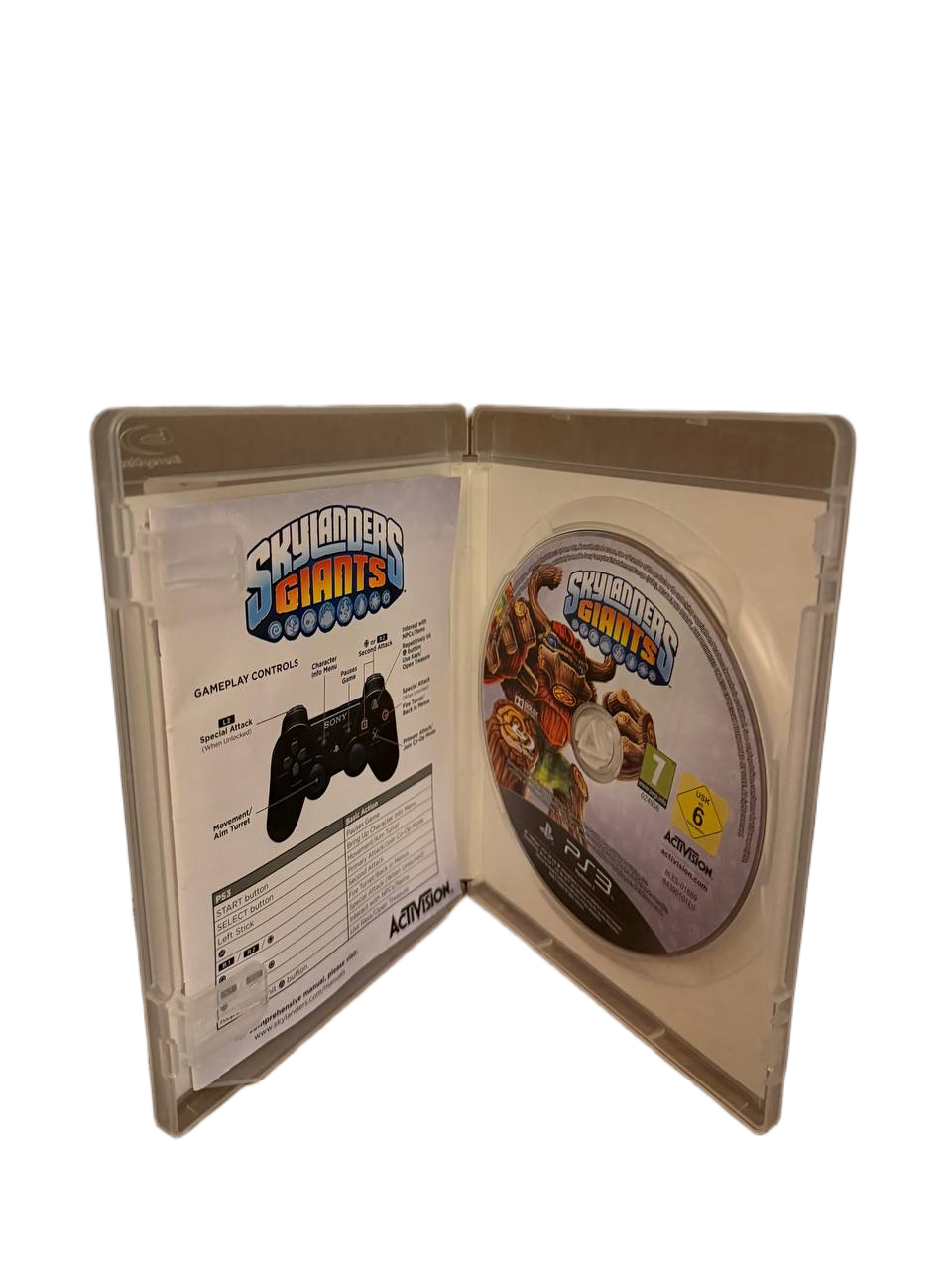 Skylanders Giants PS3 - Disc and Manual