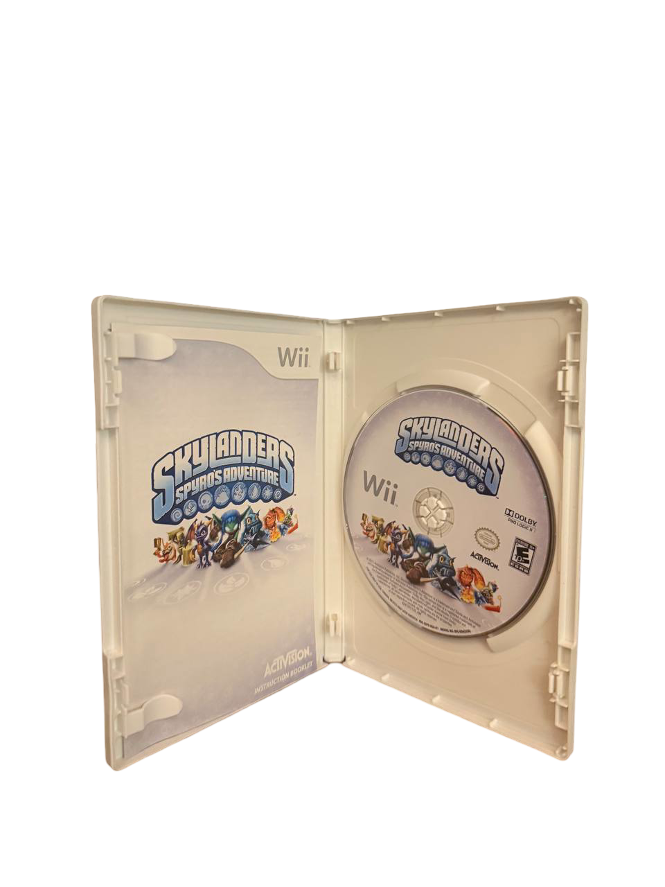 Skylanders Spyro's Adventure Wii - Case & Disc