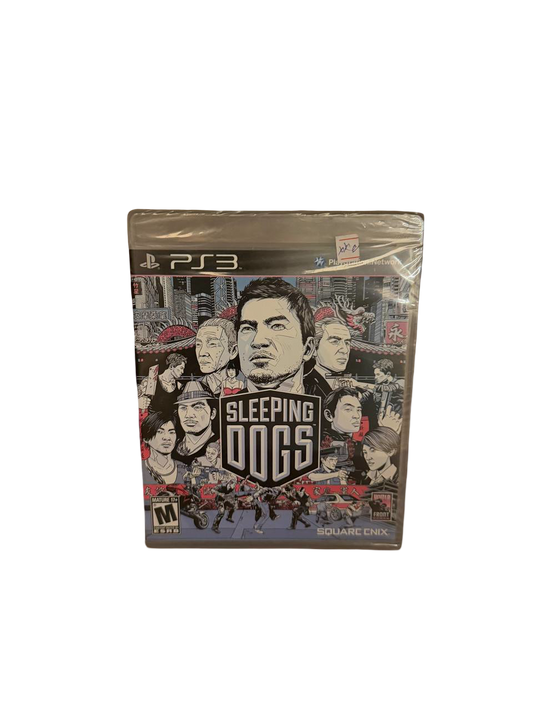 Sleeping Dogs PS3 Square Enix - Front Cover
