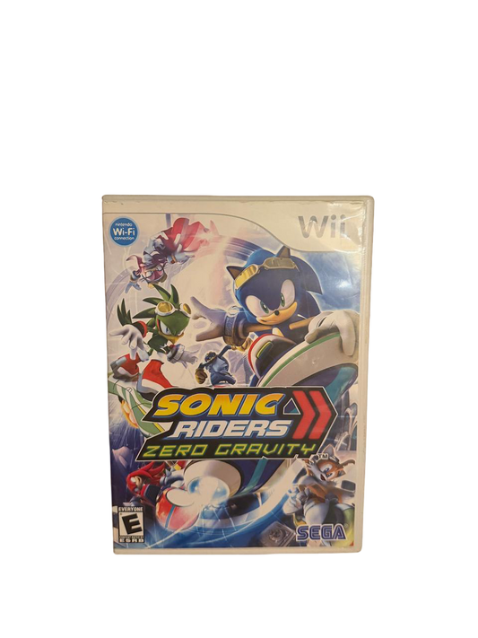 Sonic Riders Zero Gravity Wii - Front Cover