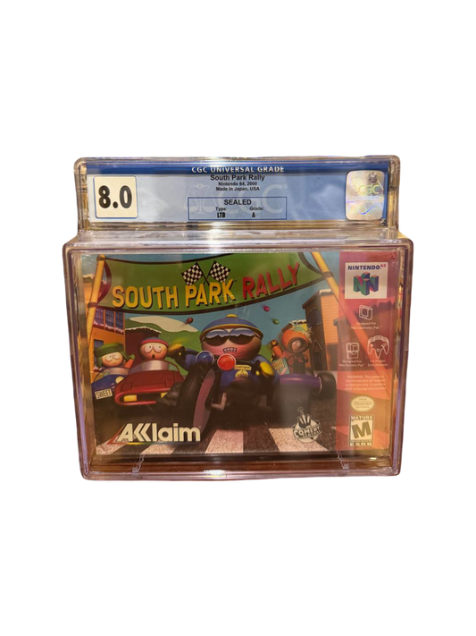 South Park Rally N64 CGC 8.0 Sealed