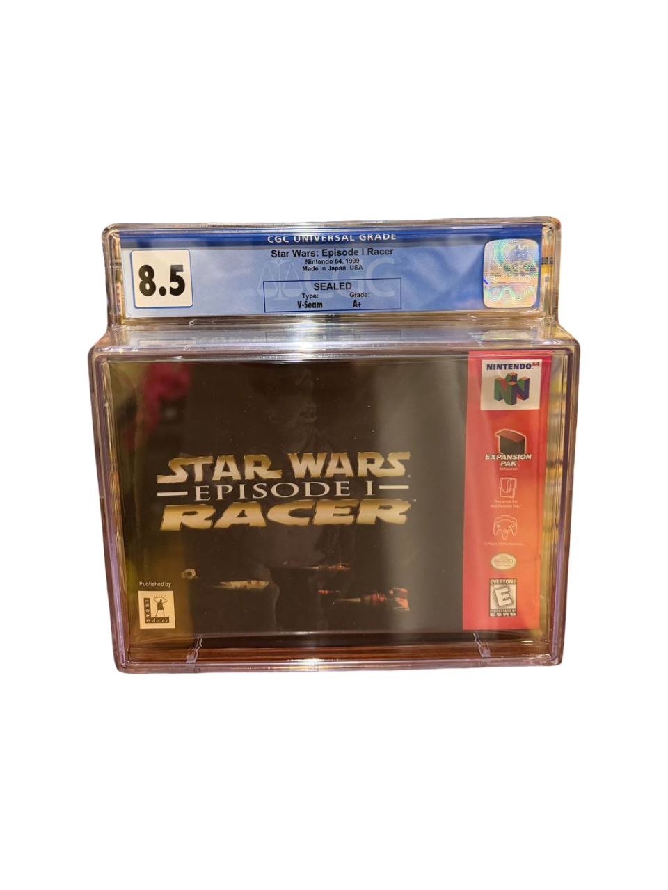 Star Wars Episode I Racer N64 CGC 8.5 Sealed